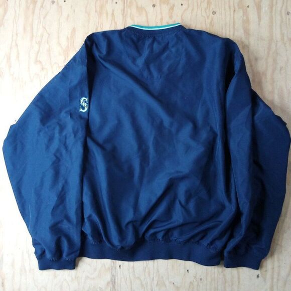 Vintage Nike Seatte Mariners Pullover Windbreaker Mid Swoosh Travis Scott - Picture 7 of 7